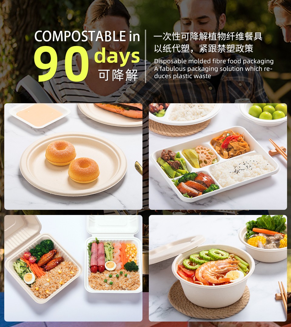 可降解 纸餐具 一次性 环保 生态植物纤维模塑 可降解刀叉勺
